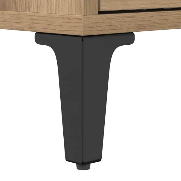 TV-Schränk Eiche handwerklich 150 x 30 x 44.5 cm Holzwerkstoff