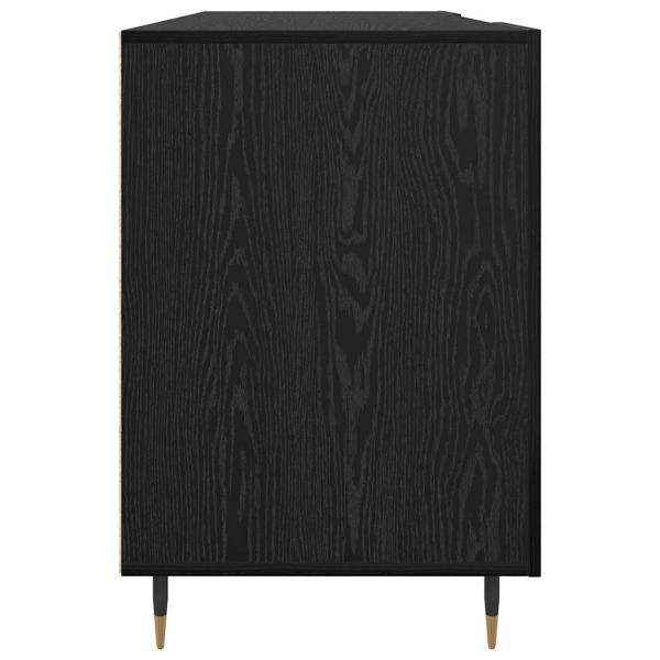 Schreibtisch Schwarze Eiche 140 x 50 x 75 cm Holzwerkstoff