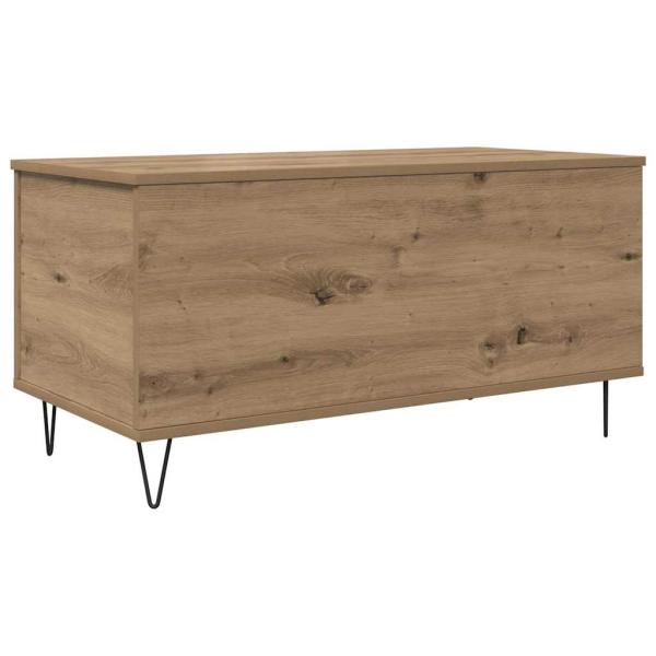 Couchtisch Eiche handwerklich 90 x 44.5 x 45 cm Holzwerkstoff