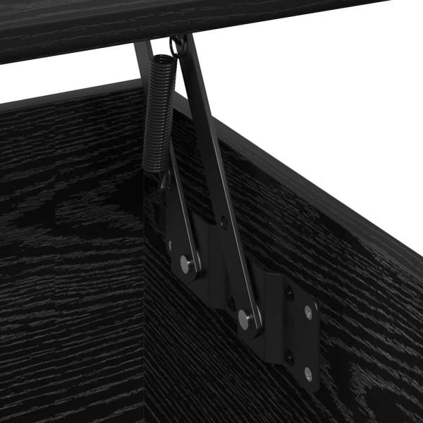 Couchtisch Schwarze Eiche 90 x 44.5 x 45 cm Holzwerkstoff