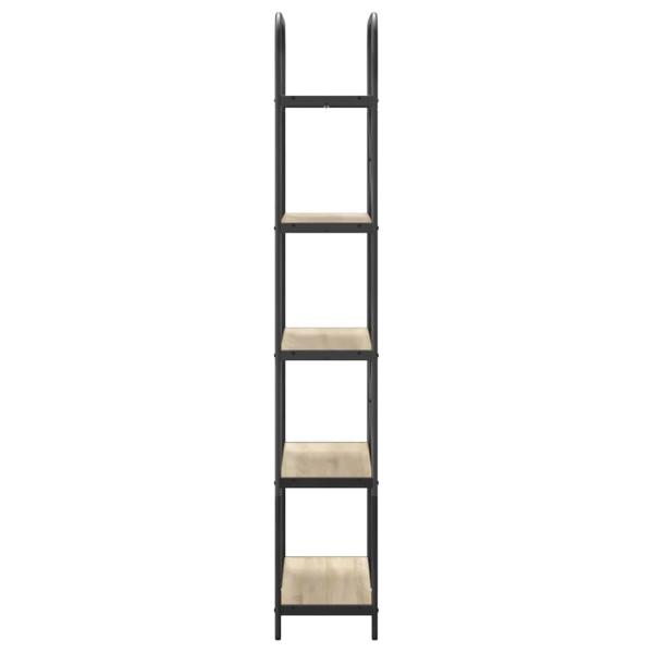 Regal Sonoma Eiche 80 x 30 x 183 cm Holzwerkstoff