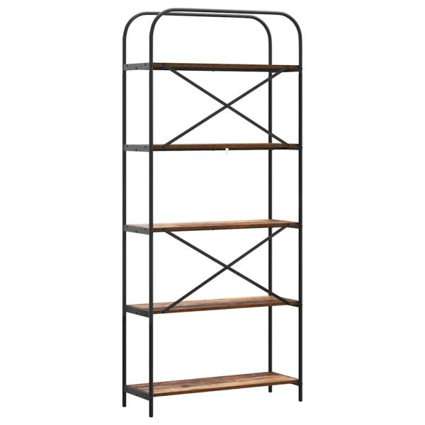 Regal Altholz 80 x 30 x 183 cm Holzwerkstoff