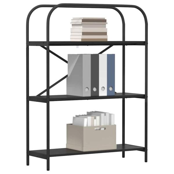 Regal Schwarze Eiche 80 x 30 x 109 cm Holzwerkstoff