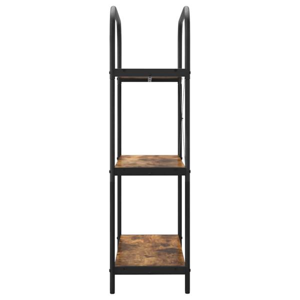 Regal Räuchereiche 80 x 30 x 109 cm Holzwerkstoff