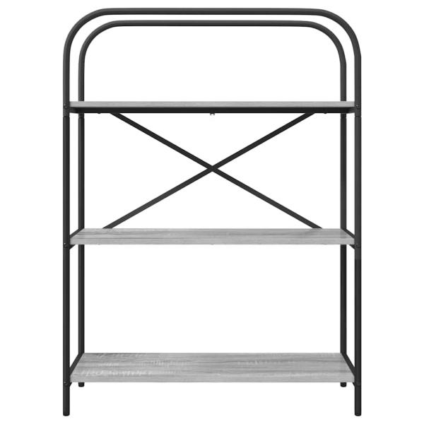 Regal Grau Sonoma 80 x 30 x 109 cm Holzwerkstoff