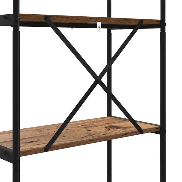 Regal Altholz 80 x 30 x 109 cm Holzwerkstoff