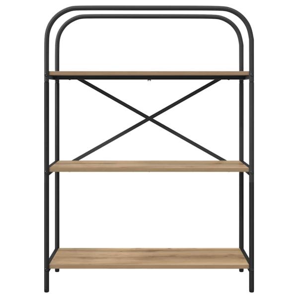 Regal Eiche handwerklich 80 x 30 x 109 cm Holzwerkstoff