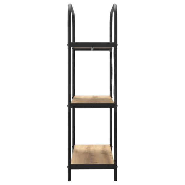 Regal Eiche handwerklich 80 x 30 x 109 cm Holzwerkstoff