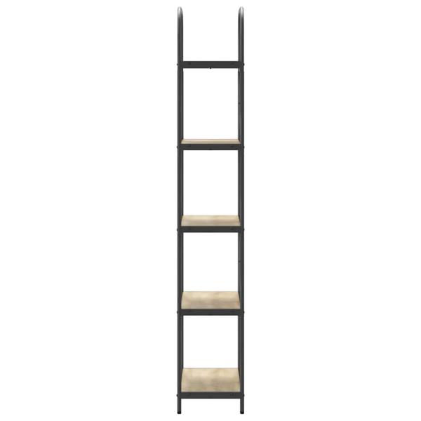 Regal Sonoma Eiche 60 x 30 x 183 cm Holzwerkstoff