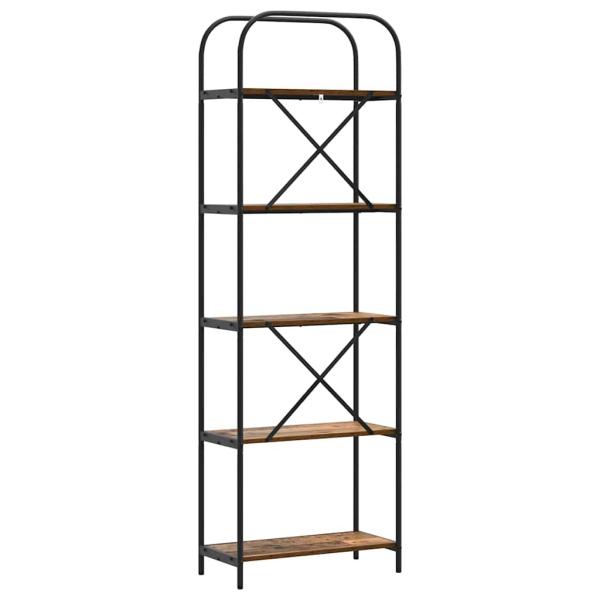 Regal Altholz 60 x 30 x 183 cm Holzwerkstoff