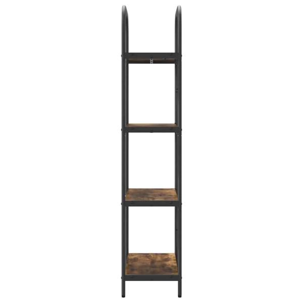 Regal Räuchereiche 60 x 30 x 146 cm Holzwerkstoff