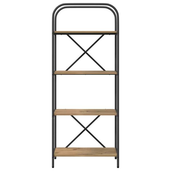 Regal Eiche handwerklich 60 x 30 x 146 cm Holzwerkstoff