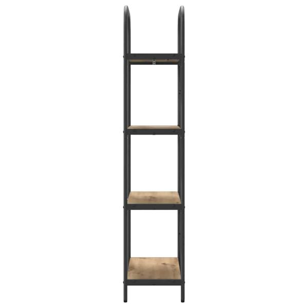 Regal Eiche handwerklich 60 x 30 x 146 cm Holzwerkstoff