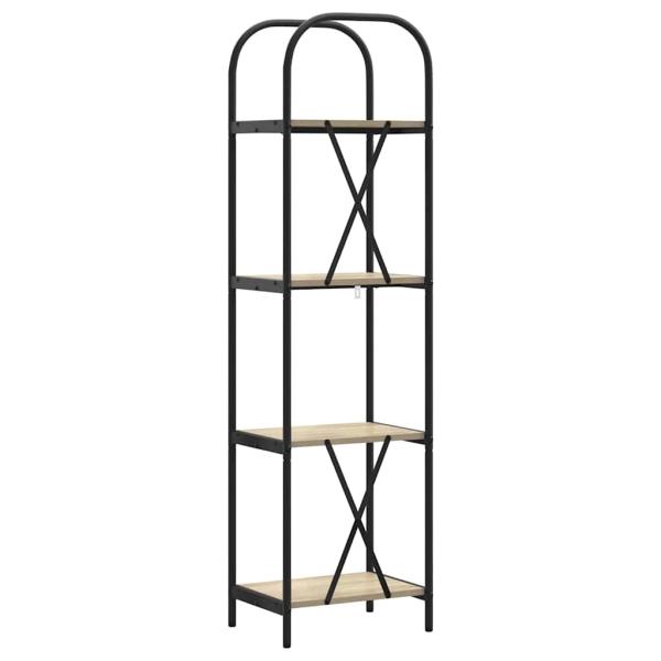 Regal Sonoma Eiche 40 x 30 x 146 cm Holzwerkstoff