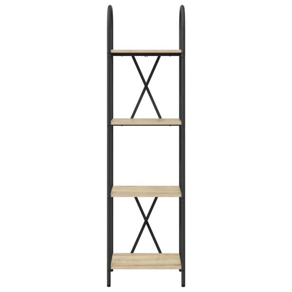 Regal Sonoma Eiche 40 x 30 x 146 cm Holzwerkstoff