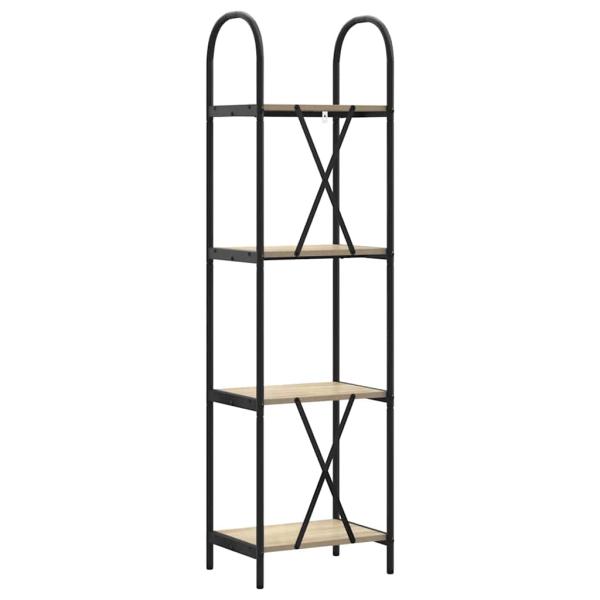Regal Sonoma Eiche 40 x 30 x 146 cm Holzwerkstoff