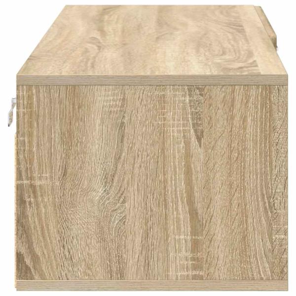 TV-Schränk Sonoma Eiche 100.5 x 39 x 30 cm Holzwerkstoff
