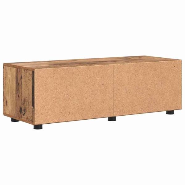 TV-Schränk mit Regal Altholz 100.5 x 39 x 30 cm Holzwerkstoff