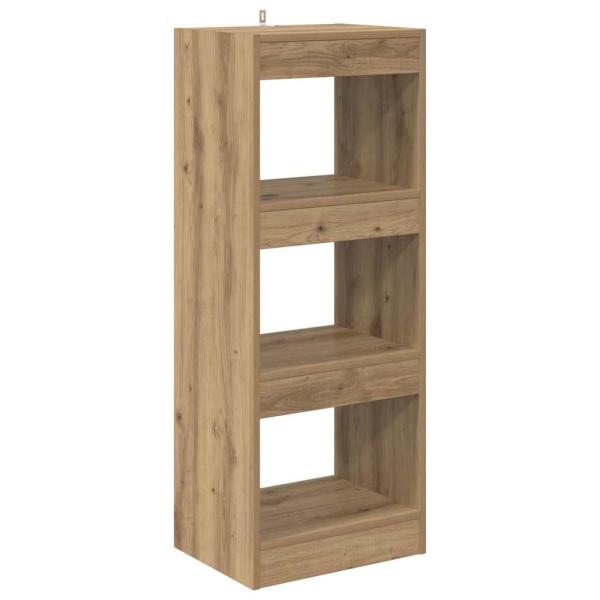 Bücherregal Eiche handwerklich 40 x 30 x 103 cm Holzwerkstoff