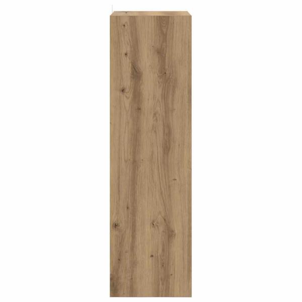 Bücherregal Eiche handwerklich 40 x 30 x 103 cm Holzwerkstoff