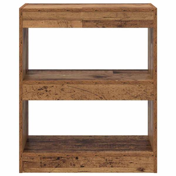 Bücherregal Altholz 60 x 30 x 72 cm Holzwerkstoff