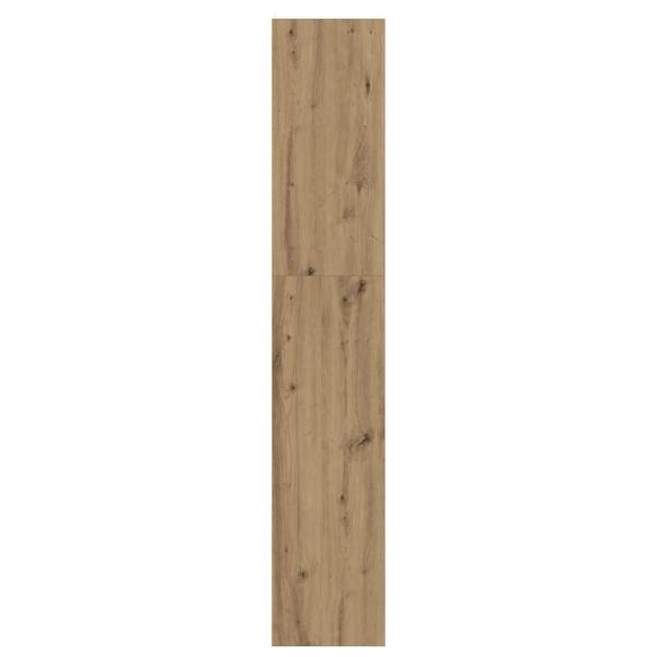 Bücherregal Eiche handwerklich 60 x 30 x 166 cm Holzwerkstoff