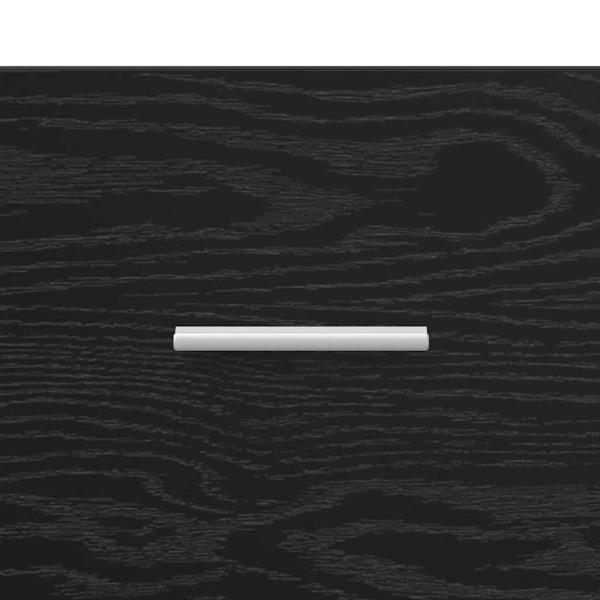 Bettschrank 2 pcs Schwarze Eiche 48,5 x 32,5 x 80 cm