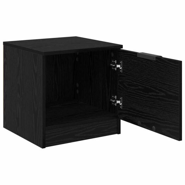 Bettschrank 2 pcs Schwarze Eiche 40 x 39 x 40 cm Holzwerkstoff