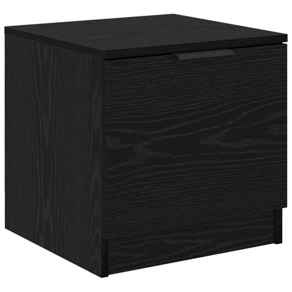 Bettschrank 2 pcs Schwarze Eiche 40 x 39 x 40 cm Holzwerkstoff