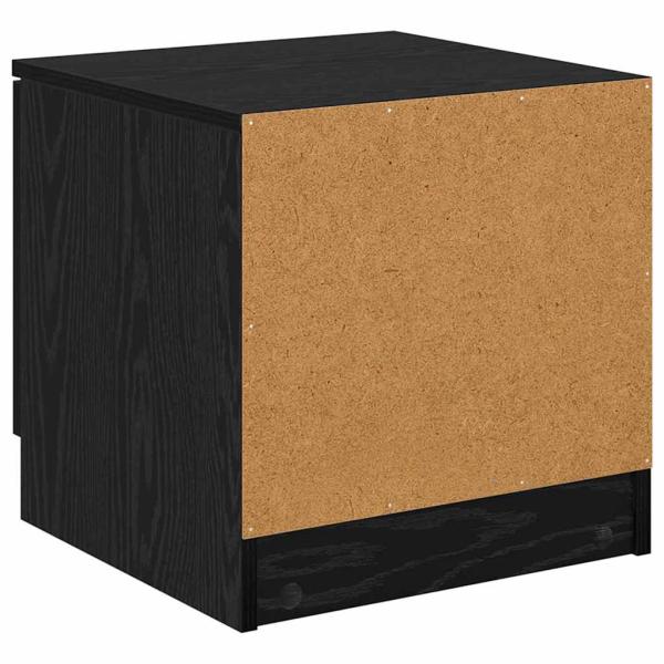 Bettschrank 2 pcs Schwarze Eiche 40 x 39 x 40 cm Holzwerkstoff