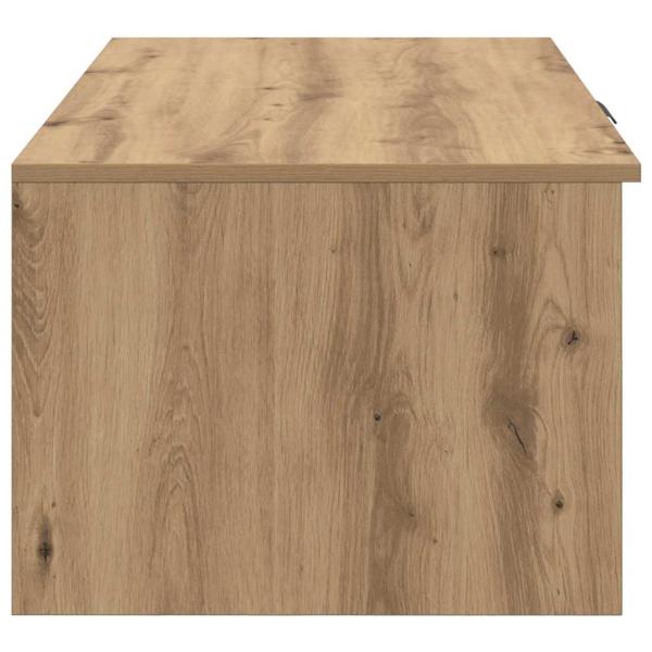Couchtisch Eiche handwerklich 100 x 50 x 36 cm Holzwerkstoff