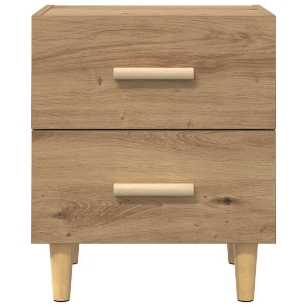 Bettschrank Eiche handwerklich 40 x 35 x 47,5 cm Holzwerkstoff