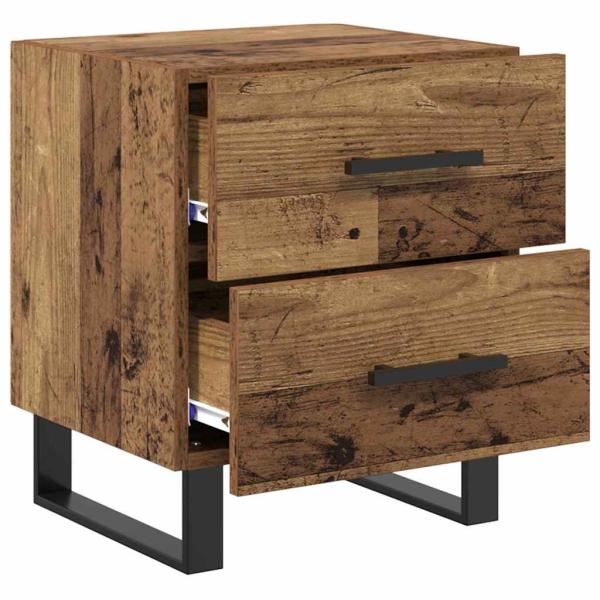 Nachttisch Altholz 40 x 35 x 47,5 cm Holzwerkstoff