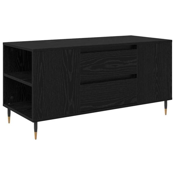 Couchtisch Schwarze Eiche 102 x 44,5 x 50 cm Holzwerkstoff