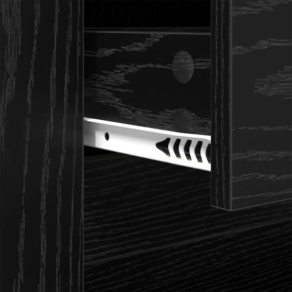 Couchtisch Schwarze Eiche 102 x 44,5 x 50 cm Holzwerkstoff