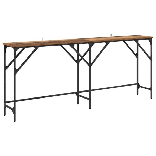 Konsolentisch Altholz 180 x 29 x 75 cm Holzwerkstoff