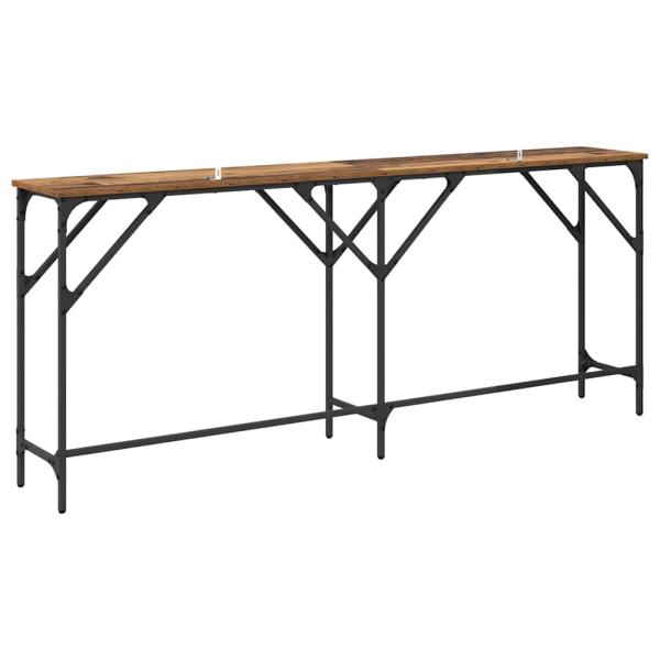 Konsolentisch Altholz 180 x 29 x 75 cm Holzwerkstoff