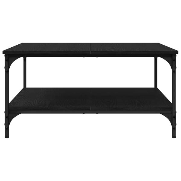 Couchtisch Schwarze Eiche 80 x 80 x 40 cm Holzwerkstoff