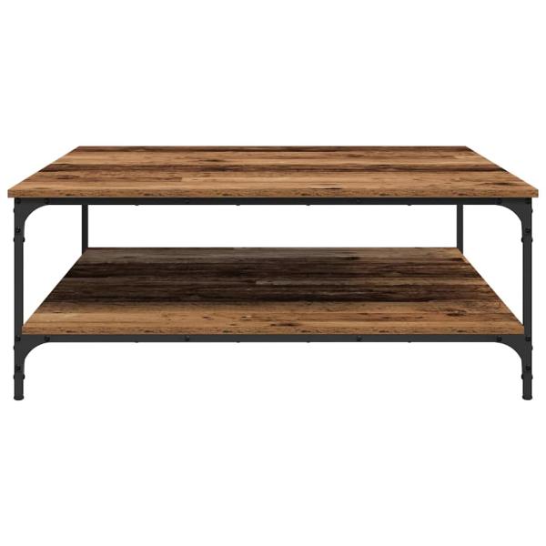 Couchtisch Altholz 100 x 100 x 40 cm Holzwerkstoff