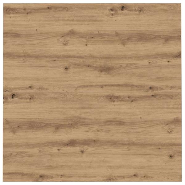 Couchtisch Eiche handwerklich 100 x 100 x 40 cm Holzwerkstoff