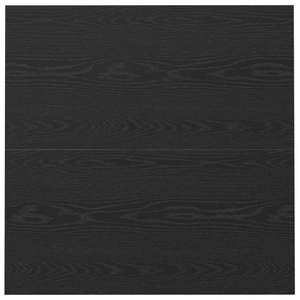 Couchtisch Schwarze Eiche 100 x 100 x 40 cm Holzwerkstoff