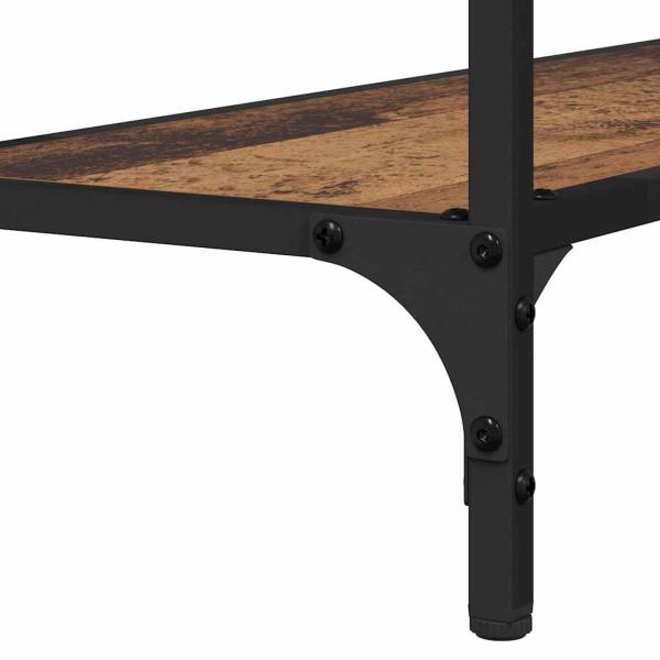 Konsolentisch Altholz 101 x 30.5 x 75 cm Holzwerkstoff