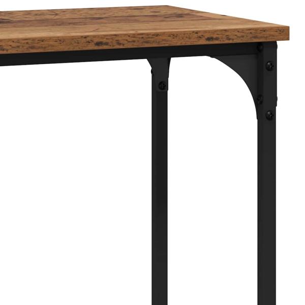 Konsolentisch Altholz 101 x 30.5 x 75 cm Holzwerkstoff