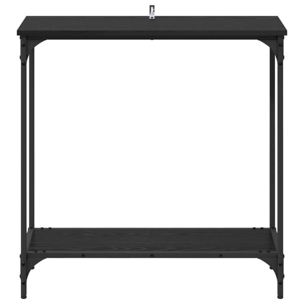 Konsolentisch Schwarze Eiche 75 x 30.5 x 75 cm Holzwerkstoff