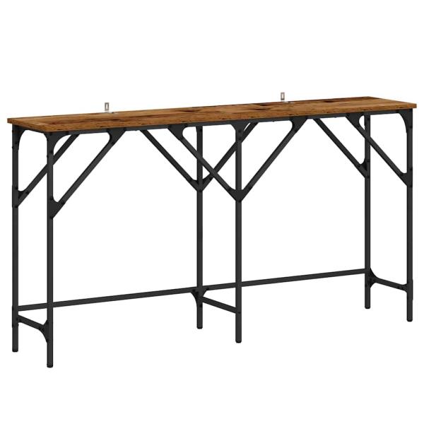 Konsolentisch Altholz 140 x 29 x 75 cm Holzwerkstoff