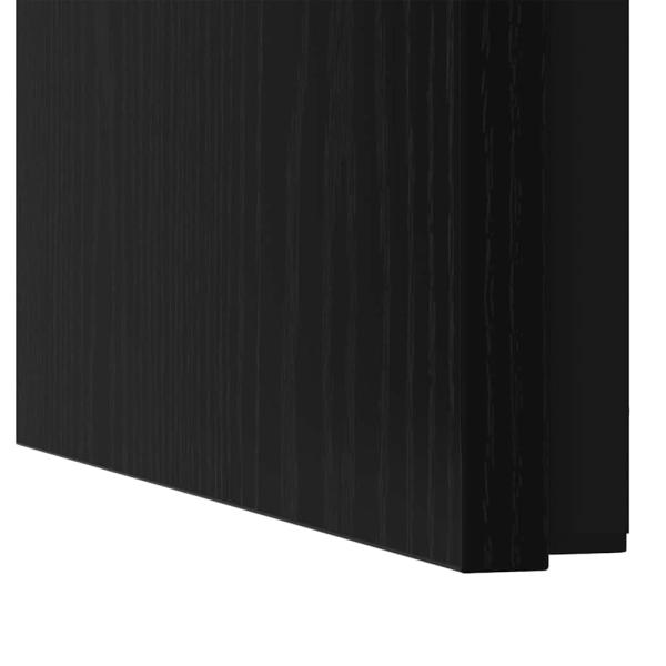 Nesting Couchtisch 3 pcs Schwarze Eiche 60 x 35 x 56 cm