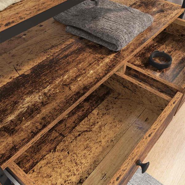 Kleiderschrank Altholz 89 x 39 x 184.5 cm Holzwerkstoff