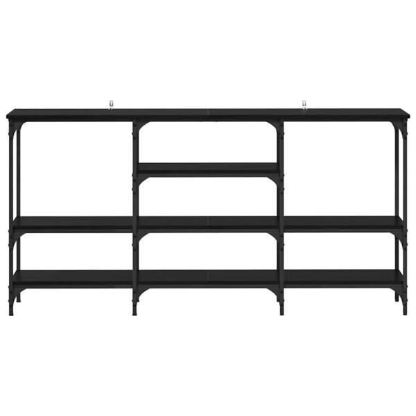 Konsolentisch Schwarze Eiche 160 x 29 x 80 cm Holzwerkstoff