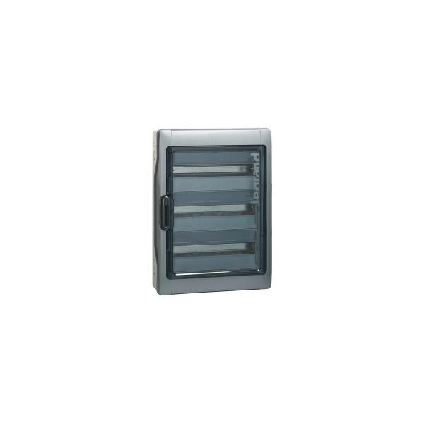 ARDEBO.de Legrand 414037 Feuchtraumverteiler Plexo³, PV, 3-Reihig, 54 TE, Grau