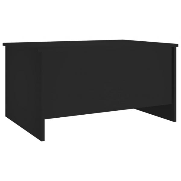 ARDEBO.de - Couchtisch Schwarz 80x55,5x41,5 cm Holzwerkstoff